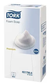 Schaumseife, sensitiv, TORK „Premium“, perlweiß